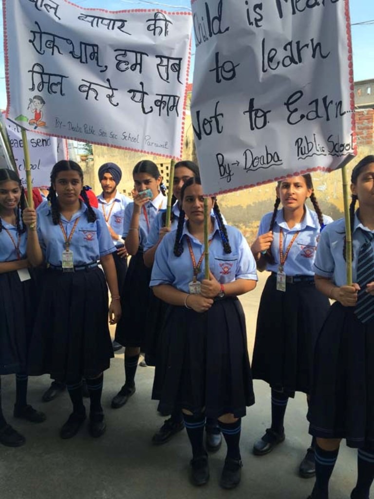 RALLY AGAINST CHILD LABOUR