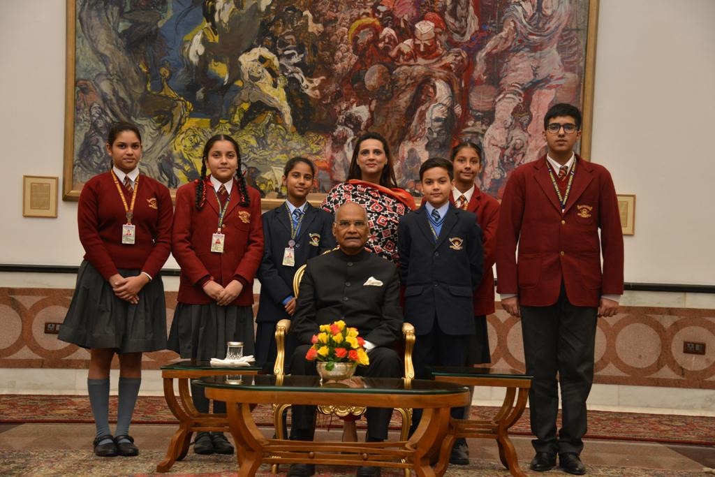 VISIT TO MEET EXCELLENCY SH. RAMNATH KOVIND