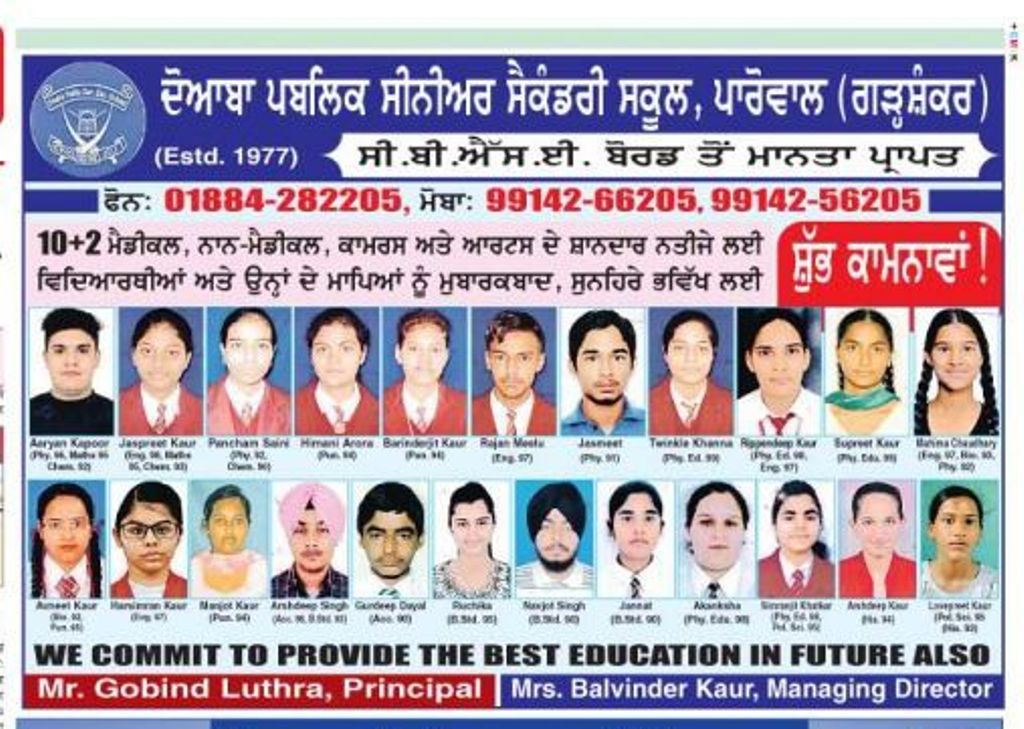 Hoshiarpur Schools