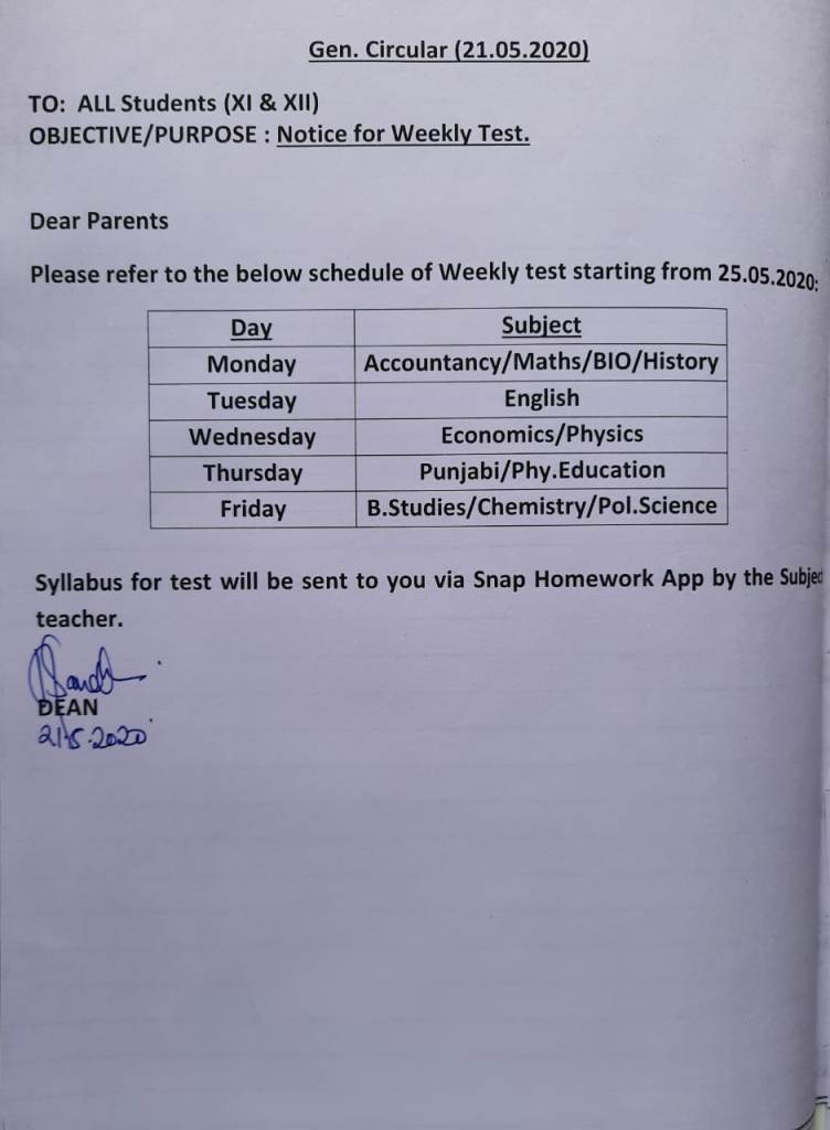 Garhshankar Schools