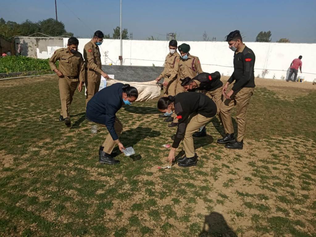 SOCIAL ACTIVITIES BY NCC CADETS