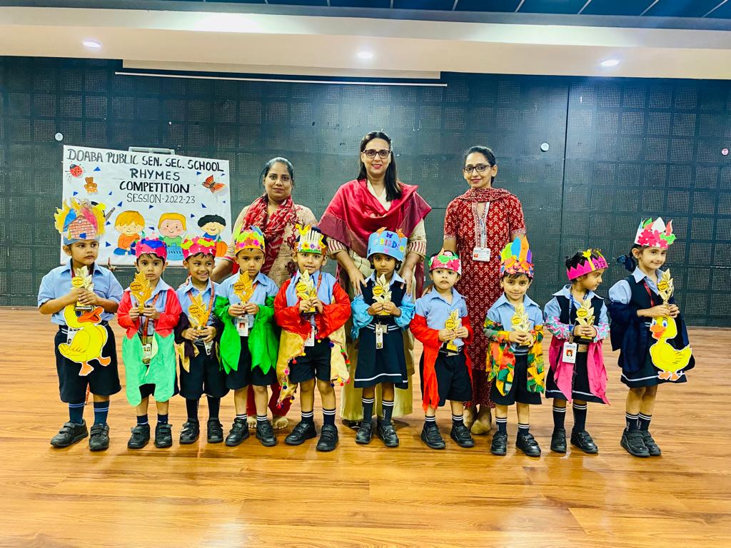 RHYME COMPETITION | CLASS NURSERY AND LKG
