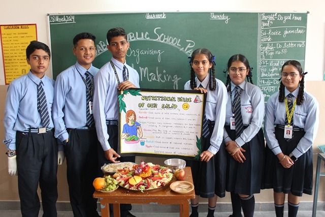 SALAD-MAKING COMPETITION