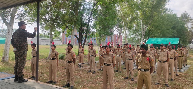NCC CADETS SHINE AT ANNUAL TRAINING CAMP AT LPU PHAGWARA