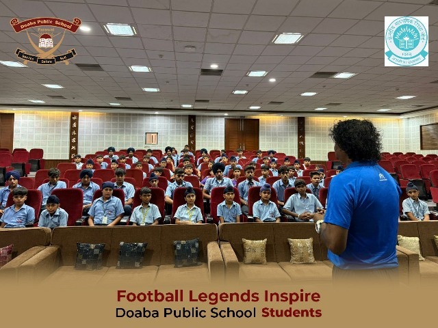 FOOTBALL LEGENDS VISIT | INSPIRING THE NEXT GENERATION OF CHAMPIONS